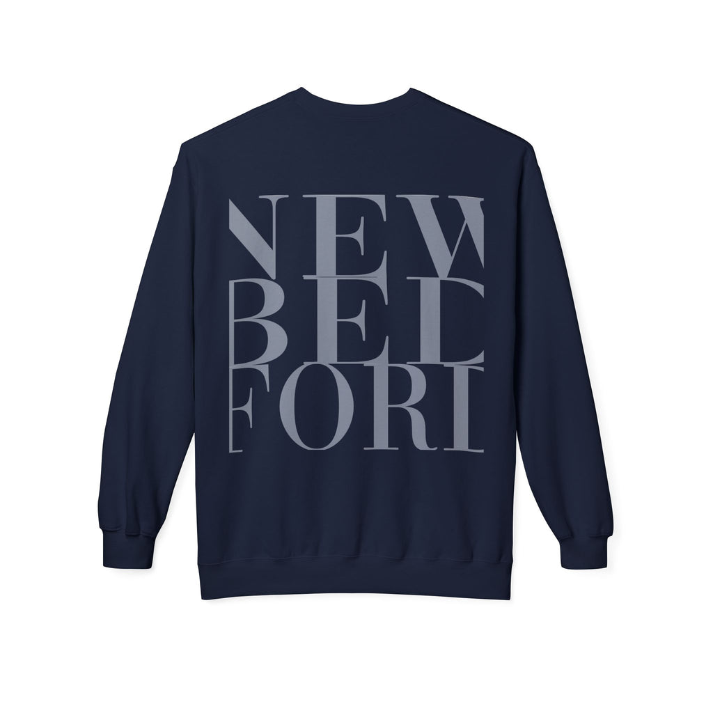 Nantucket shopping Nantucketcloth Nautical NEW BEDFORD Unisex Midweight Softstyle Fleece Crewneck Sweatshirt