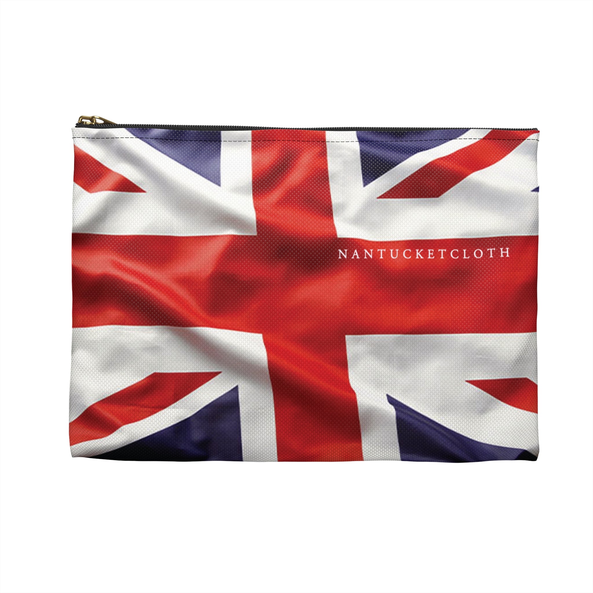Nantucket Island Nantucketcloth England Flag Canvas Dinner Bag.