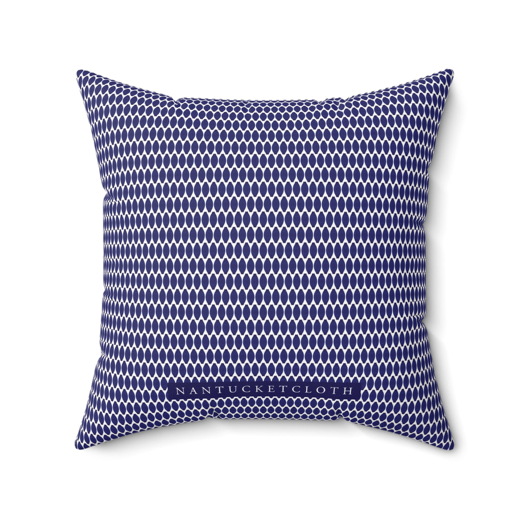 Nantucket Island Style TheNantucketHouse Spun Polyester Square Pillow.