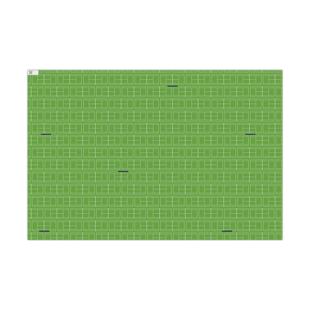 Nantucket Newport Rhode Island Tennis Nantucketcloth Tennis Court Gift Wrap Paper
