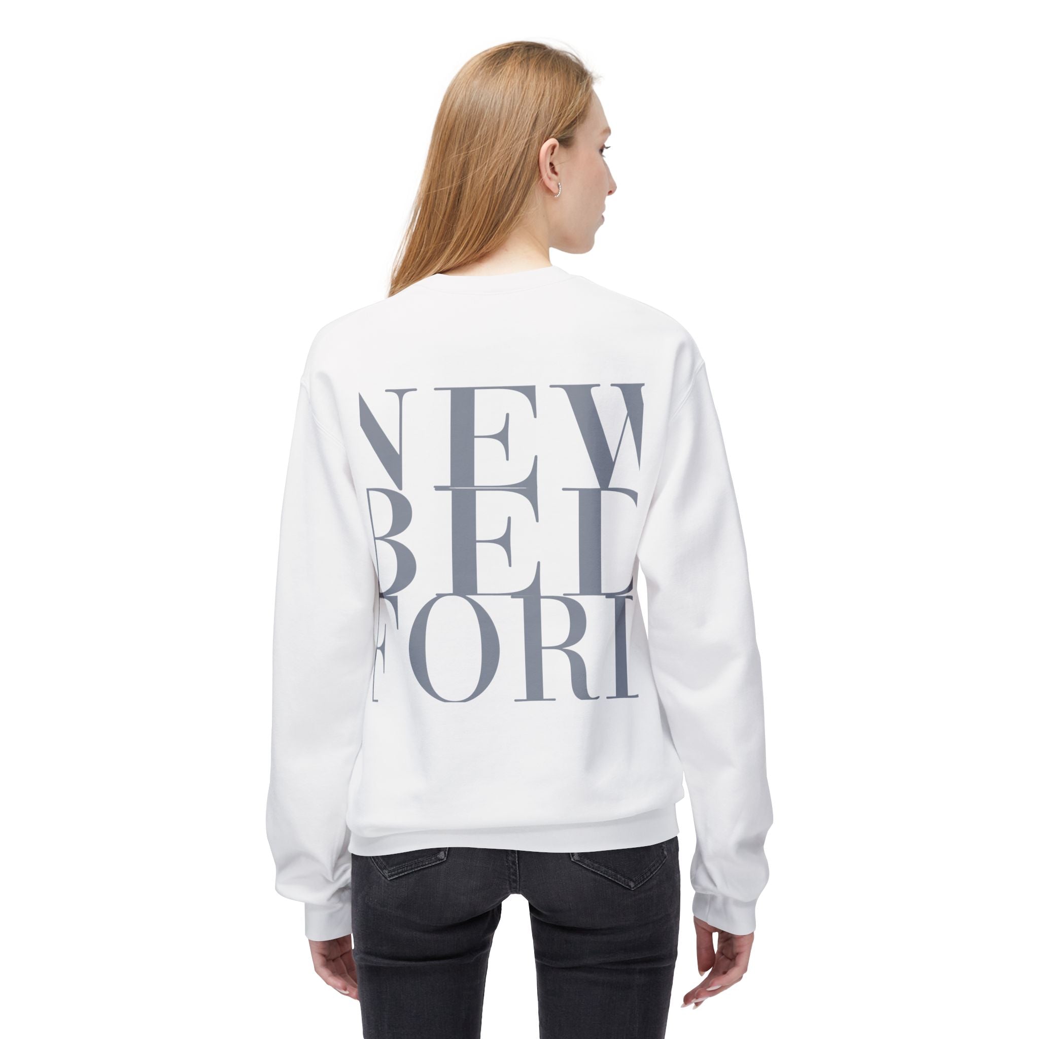 Nantucket shopping Nantucketcloth Nautical NEW BEDFORD Unisex Midweight Softstyle Fleece Crewneck Sweatshirt