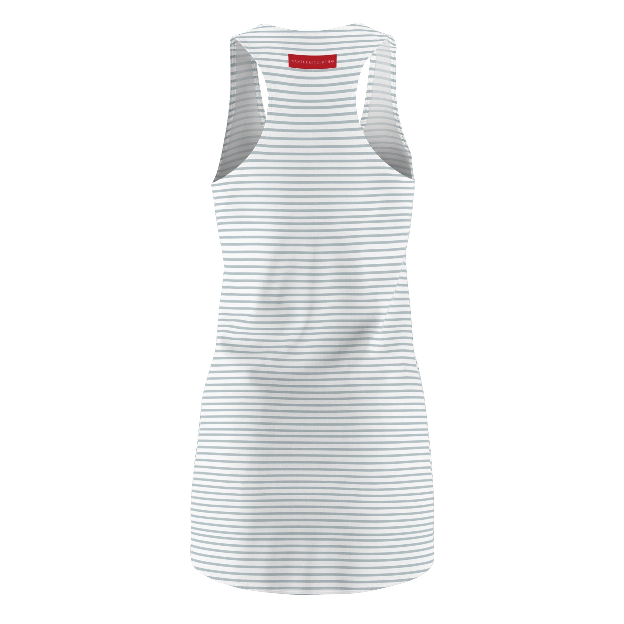 Nantucket shopping Nantucketcloth Nautical stripe Sailboat Women's  Racerback Dress