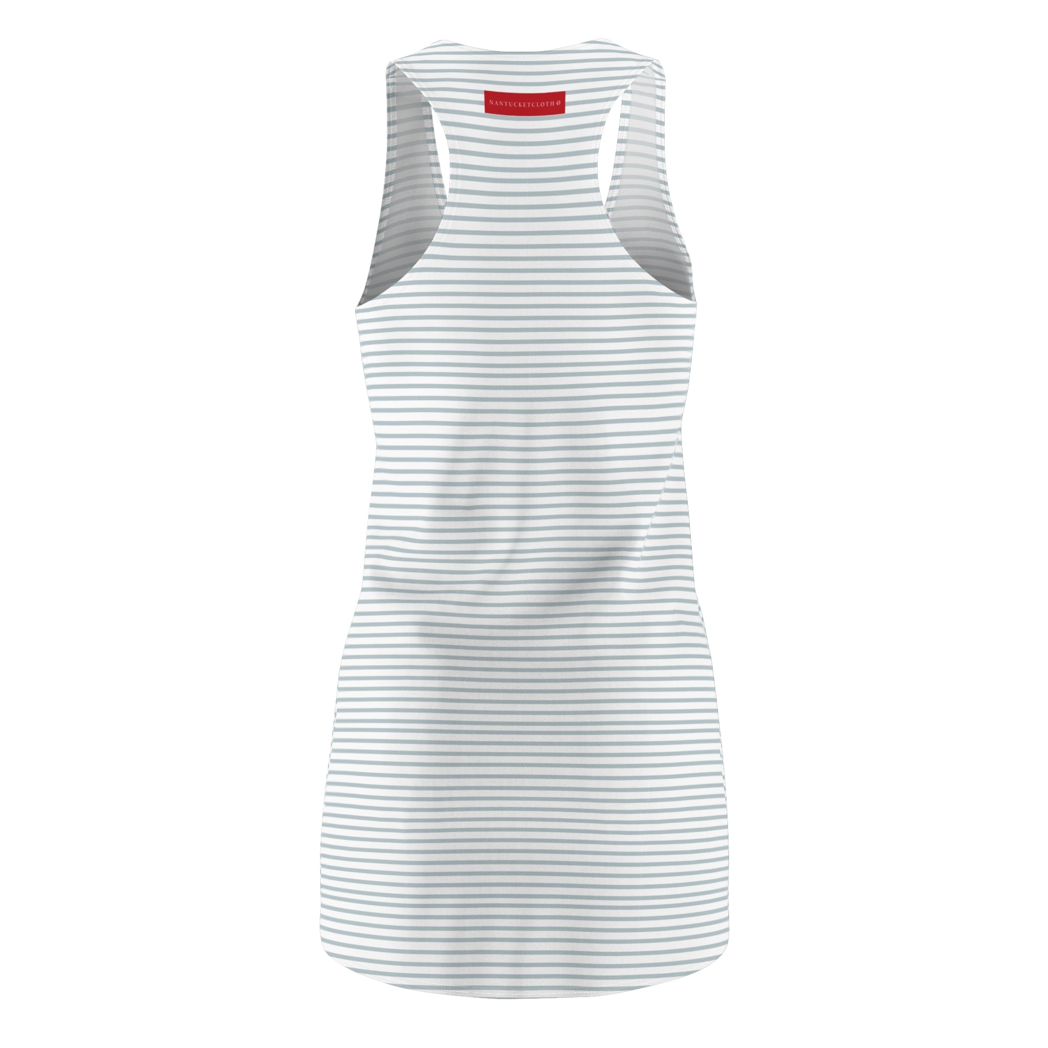 Nantucket shopping Nantucketcloth Nautical stripe Sailboat Women's  Racerback Dress