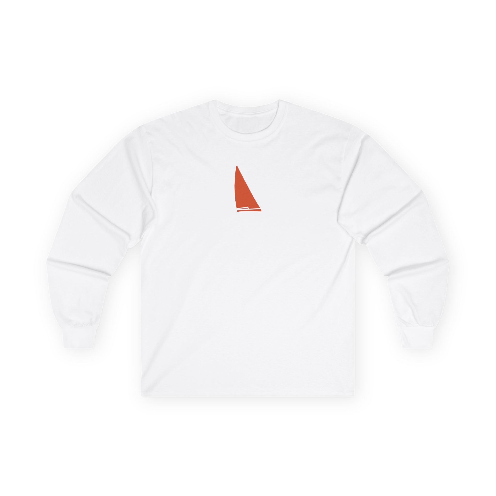 Nantucket shopping Nantucketcloth Nautical WHITE SAILCLOTH Ultra Cotton Long Sleeve Tee