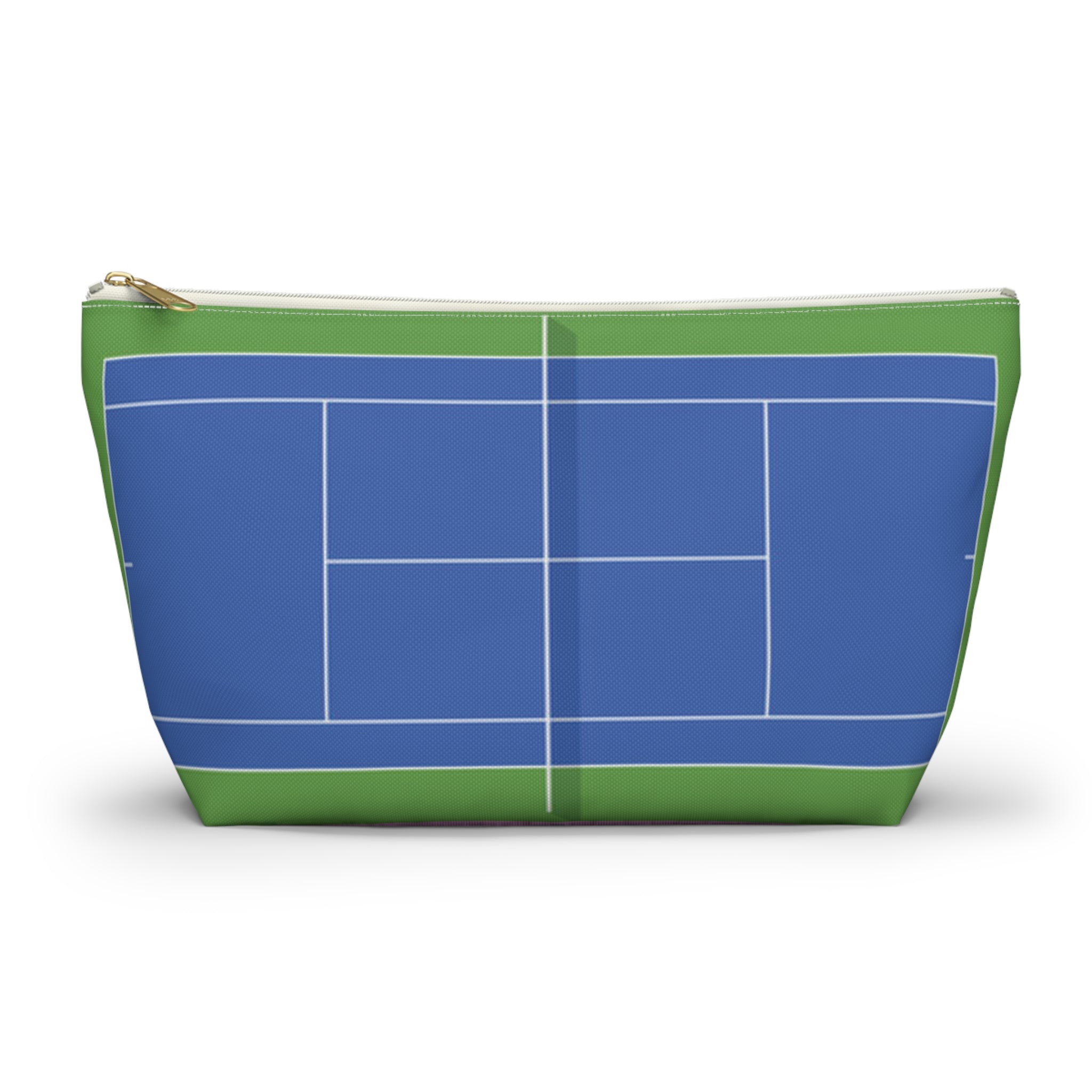 Nantucketcloth Newport Rhode Island Tennis Court Casual Canvas Style Clutch Bag.
